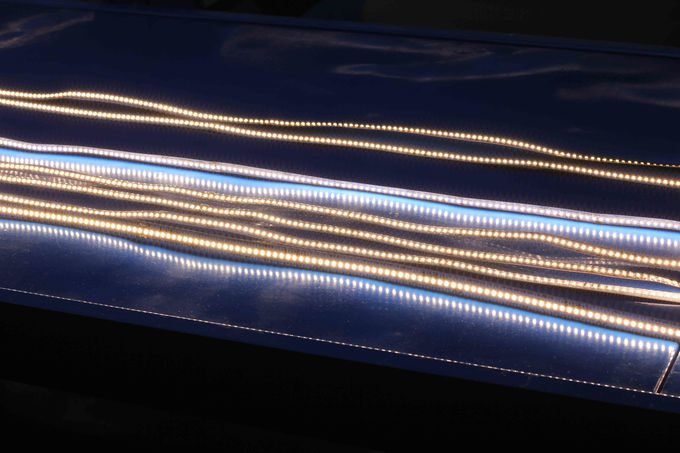 Süper İnce Esnek Şerit LED Işıklar 240pcs 2210 bant 4mm açtı